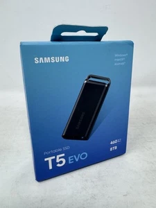 Samsung SSD Portable T5 EVO USB 3.2 8To Noir - Neuf - Photo 1/3