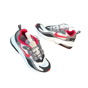 Nike Kinder Air Max 270 React Little Boy Größe 2Y Eisengrau Rot - Bild 1 von 9