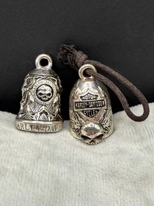Harley Davidson Bells Gremlin Guardian Set Of 2 Motorcycle - Picture 1 of 15