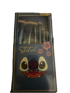 Disney Stitch Cosmetic Brush Set NEW In Box 6 Brushes - Picture 1 of 10