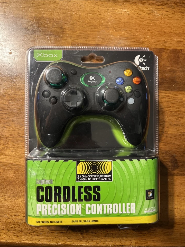 Brand New Logitech Wireless Original Xbox Controller - Image 1 of 3