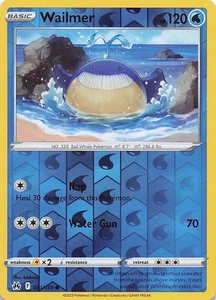 Wailmer Common Reverse Holo Crown Zenith 031/159 NM - Picture 1 of 2