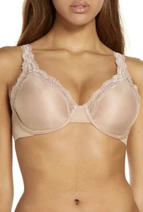 NWT $70 Wacoal 855301 Softy Styled Underwire Nude Bra ~Size 36DDD - Picture 1 of 4