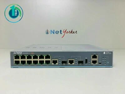Juniper EX2200-C-12P-2G 12-Port PoE+ Compact Managed Switch - Same Day Shipping - Image 1 of 3