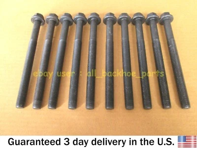 JCB BACKHOE- JCB ENGINE CYLINDER HEAD BOLT M12 X 140, 10 PCS (PART#  320/02711) - Image 1 of 4