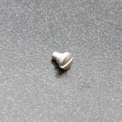 Bach Stradivarius Trumpet Trigger Push Rod Retaining Screw, Silver Plated BJ6