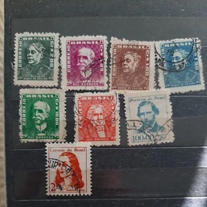 Alte Briefmarken aus Brasilien 40er 60er Jahre - Bild 1 von 4