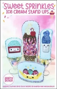 Sweet Sprinkles Ice Cream Stand Ups~Ardith Design - Picture 1 of 1