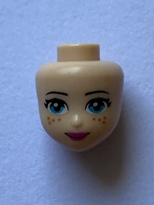 LEGO Light Nougat Head Friends Medium Azure Eyes 19695 dp016 dp033 dp036 dp019 - Picture 1 of 1