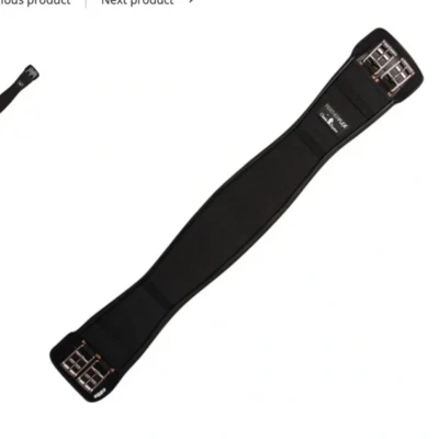 Cashel FeatherFlex Dressage Girth by Classic Equine Black Size 30" - Image 1 of 4