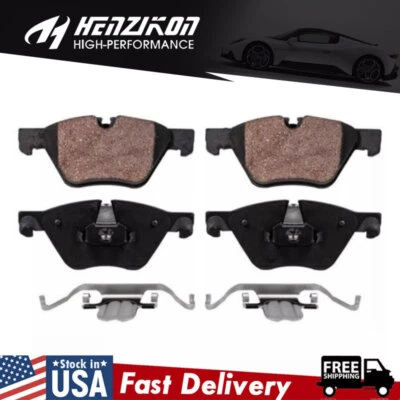 Front Ceramic Brake Pads for 2011 2012 2013 2014 2015 2016 BMW 528i 528i xDrive. - Image 1 of 4