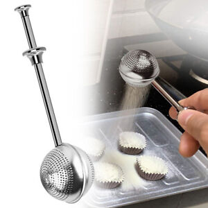 Flour Filter Spoon Baker Dusting Wand For Sugar Spices Spoon Tools For Baking