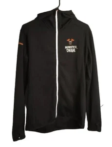 Chaqueta grande Team Ortho Monster Dash para mujer con cremallera negra agujeros para los pulgares Halloween” - Imagen 1 de 14