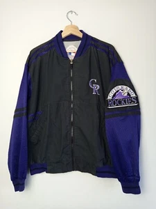 Colorado Rockies Vintage 90's Original MLB Full Zip American Jacket - Men's Large - Bild 1 von 10