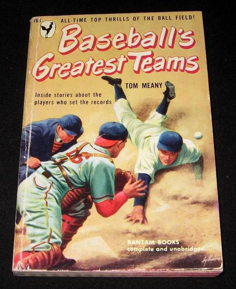 BASEBALL'S GREATEST TEAMS 1950 BOOK 1927 YANKEES 1915 RED SOX 1922 BROWNS ETC - Image 1 of 1