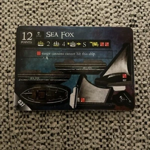 2006 Wizkids Pirates Sea Fox 037 Davy Jones's Curse Unpunched - Picture 1 of 1