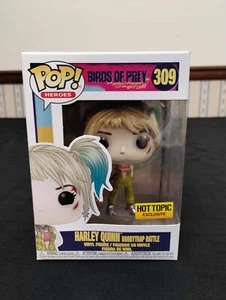 Funko Harley Quinn Boobytrap Battle Hot Topic Excl. #309 DC Figure Birds Of Prey - Picture 1 of 6