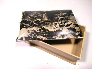 Soviet antique box. Moscow Kremlin. USSR 1950s - Picture 1 of 11