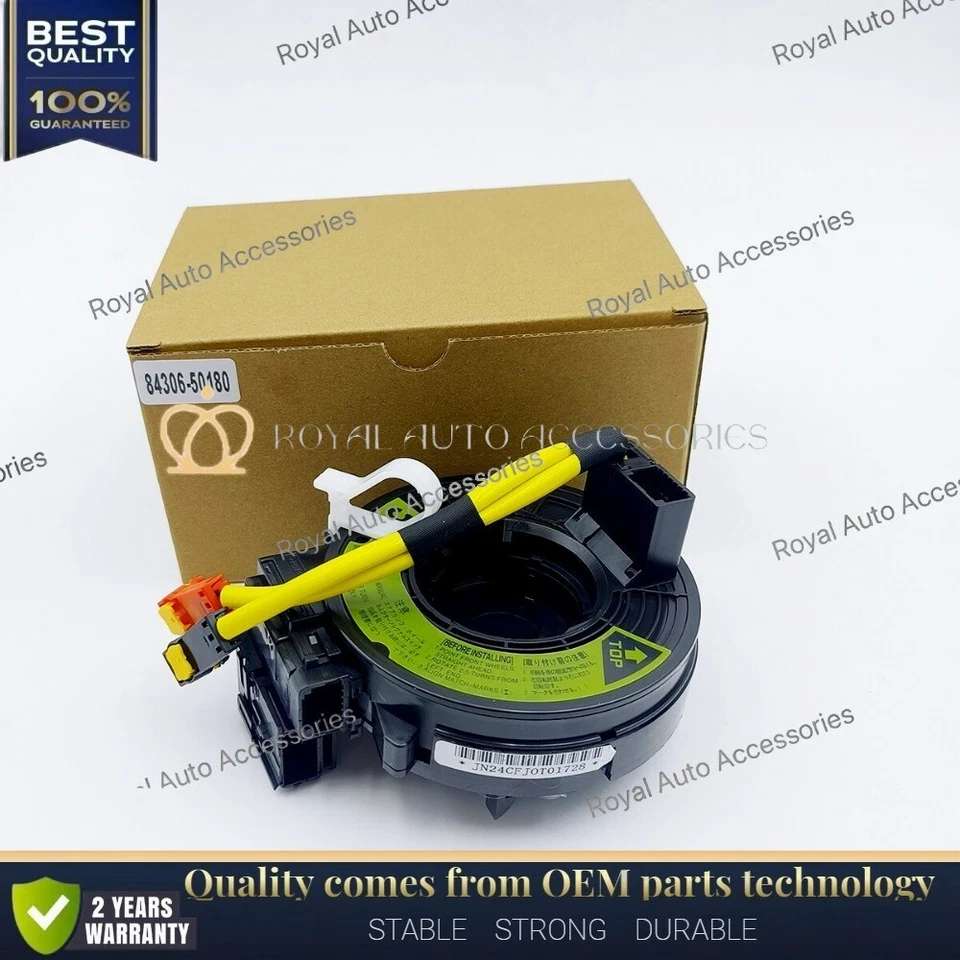 84306-50180 Calidad H Espiral Cable Reloj Resorte Ajuste 2001-2006 Lexus LS430 SC430 Foto 1 de 4