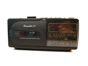 Realistic Chronosette-273 Model 12-1581 Digital Clock Radio Cassette Player - Picture 1 of 10