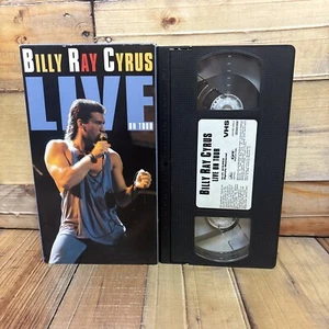 Billy Ray Cyrus Live On Tour VHS VCR Video Tape Used - Picture 1 of 5