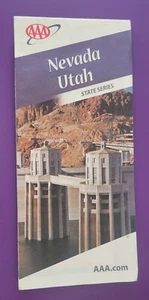 2008 AAA Map Nevada Utah Has a couple of creases or wrinkles. - Picture 1 of 3