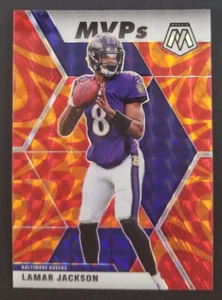 Lamar Jackson 2020 Panini Mosaic Reactive Football Card #296 (NM) - Picture 1 of 2