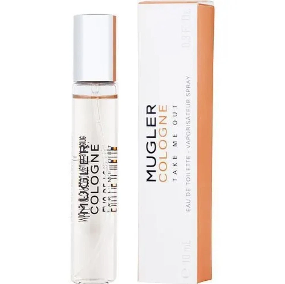 Nuevo Mugler Cologne Take Me Out de Thierry Mugler Edt Spray 0,33 OZ Mini Unisex Foto 1 de 1