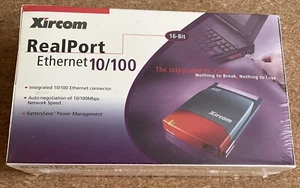 Xircom RealPort Ethernet 10/100 RE-100BTX New in sealed box - Picture 1 of 3