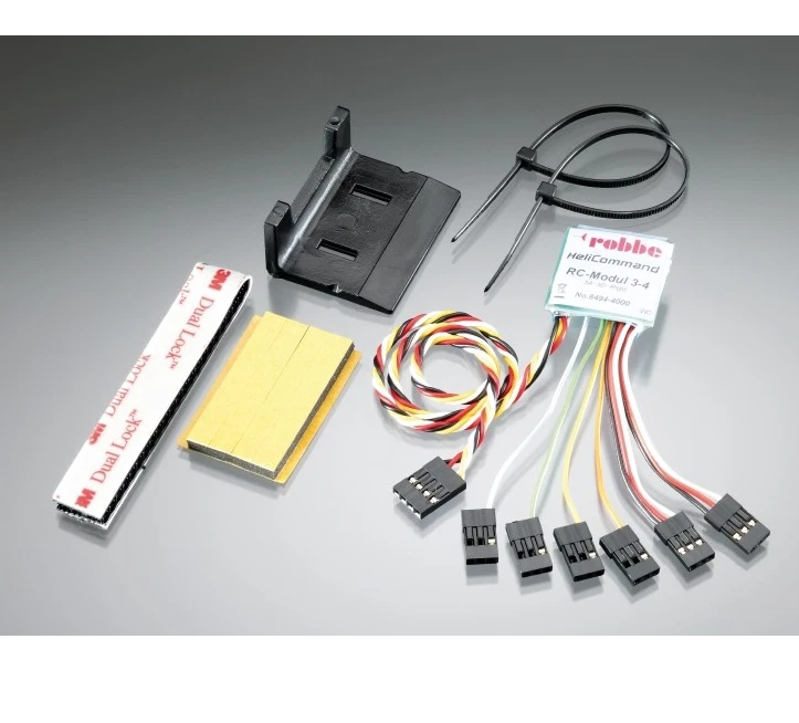 Robbe 84944000 rc modul 3-4 3A-3D-rigid 4 pin helicommand - Photo 1/1