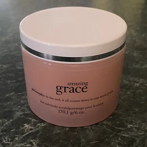 Philosophy Amazing Grace Hot Salt Body Scrub 6 oz. New READ - Picture 1 of 3