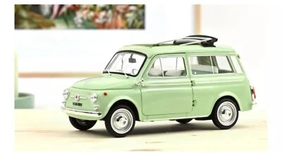 FIAT 500 Giardinera - Limited 200 - 1963 - oasis green - NOREV 1:18 NOR187727 - Immagine 1 di 2