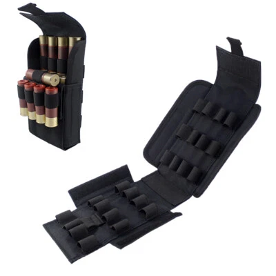25 Round 12 Shotgun-Gauge Shell Holder Tactical Magazine Pouch Ammo Cartridge - Image 1 of 4