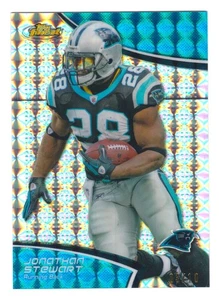 2011 Topps Finest Jonathan Stewart #43 Mosaic Refractor Parallel SSP #/10 - Picture 1 of 3