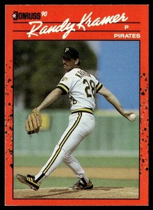 1990 Donruss Randy Kramer Pittsburgh Pirates #409 - Picture 1 of 2