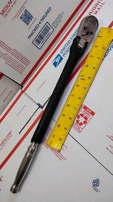 Snap-On SF936 Chrome 1/2" Drive Flex Head Ratchet 17" Long Handle - USA Free S/H - Image 1 of 4