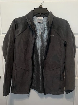 Columbia Interchange Size Youth Large (14-16) Fleece Only Gray Omni Heat - Image 1 of 4