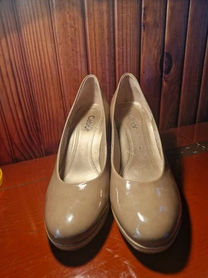 TACONES GABOR BEIGE CHAROL SUPERIOR/FORRO S UK4 AU6-8CM HECHOS EN PORTUGAL NUEVOS Foto 1 de 4