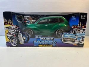 00 PT Cruiser Muscle Machine Diecast Model Car: 1/18 Scale By Funline - Picture 1 of 7