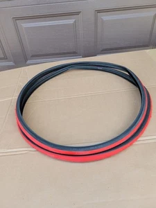 2 ( Pair ) Primo "PR1MO" 26 X 1 inch 25x590 wire bead  tire 26" X1" Red / Black - Picture 1 of 7