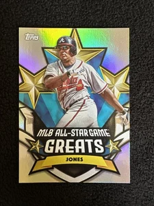 2025 Topps All Star Game MLB ASG Greats #ASGG-21 Andruw Jones Atlanta Braves - Picture 1 of 2