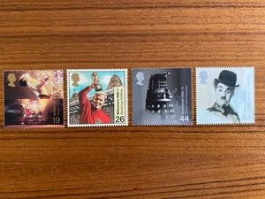 Great Britain GB Stamps - 1999 MILLENNIUM SERIES: ENTERTAINERS' TALE  Set of 4 - Bild 1 von 1