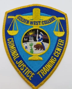 PARCHE - Centro de Capacitación de Justicia Criminal Golden West College - Imagen 1 de 3