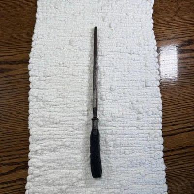 Vintage Silver Sheffield England? Sharpening Steel, Stag Handle Honing - Image 1 of 4