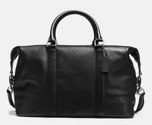 *Neu mit Etikett* Coach Voyager Ledertasche Style Nr. F54802 - schwarzes Leder, 54L, UVP 795 $ - Bild 1 von 14