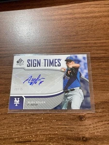 2006 SP Authentic Sign of the Times #AS Alay Soler Autograph /75 - Picture 1 of 1
