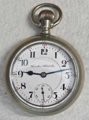 Hamilton 18s 21j 940 Pocket Watch Nice! - Image 1 of 4