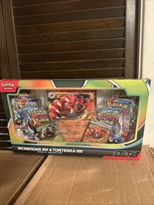 Pokemon Trading Card Game Incineroar ex and Torterra ex Special Collection Box - Picture 1 of 5
