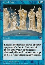 Cruel Fate X4 (Portal 1) MTG (NM) *CCGHouse* Magic