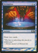MTG - M12 - Divination - Foil - NM